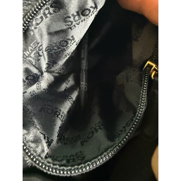 Michael Kors Hamilton Black Leather Messenger*Crossbody*Excellent Condition - Picture 7 of 12